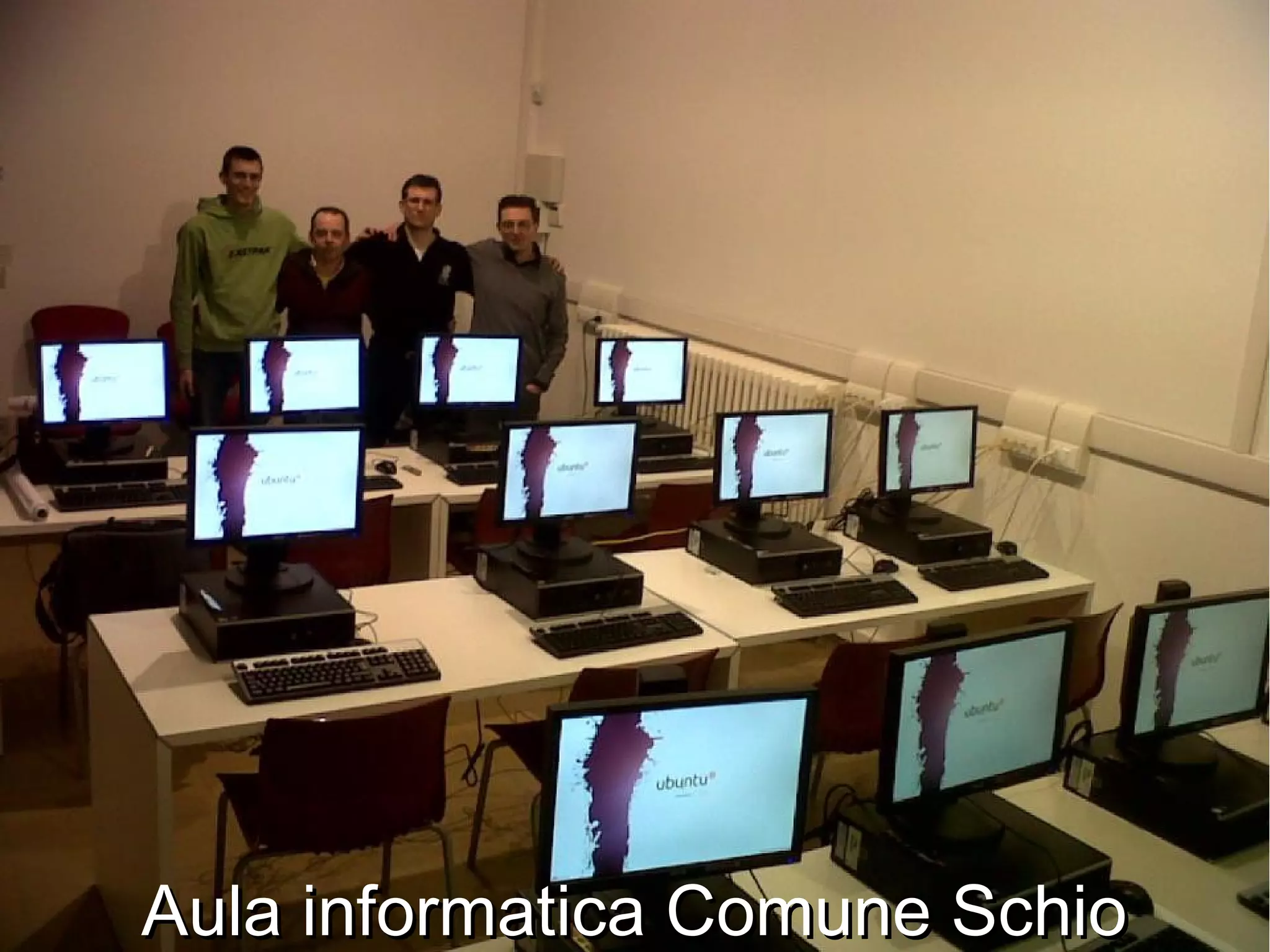 Aula informatica Comune Schio

 