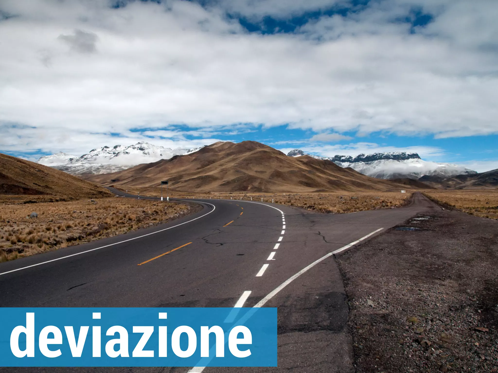 deviazione

 