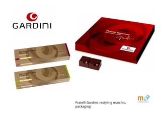 Fratelli Gardini: restyling marchio,
packaging
 