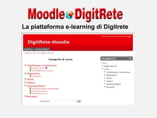 La piattaforma e-learning di Digitrete
 