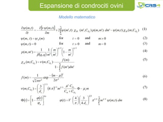 Espansione di condrociti ovini
      Modello matematico
 
