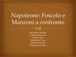 Boccanera Alessio
Cerone Francesco
Frincu Alex
Melchiorri Luca
Salvatori Jacopo
Scarpecci Giorgio
 
