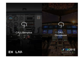 CALL Semplice CALL
Complessa