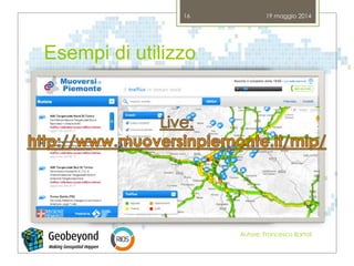 Esempi di utilizzo
19 maggio 2014
Autore: Francesco Bartoli
16
 