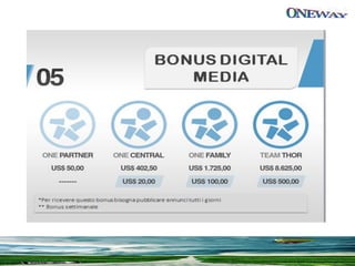 Presentazione one thor in pdf