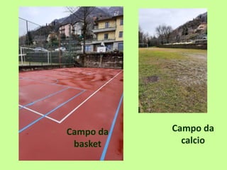Campo da
basket
Campo da
calcio
 