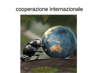cooperazione internazionale
 
