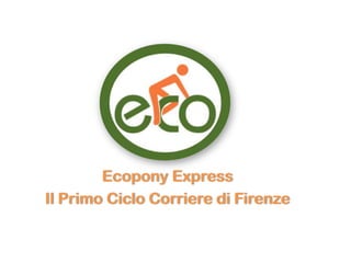 Ecopony Express Il Primo Ciclo Corriere di Firenze 