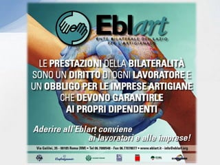 Presentazione prestazioni EBLART 2015