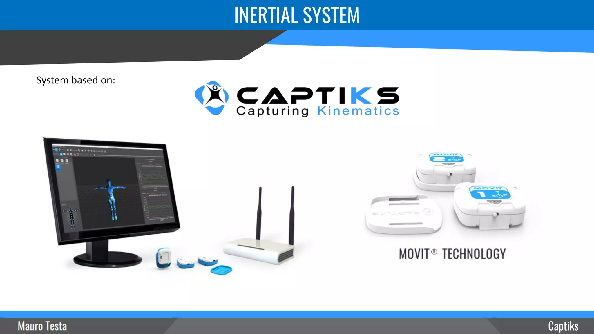 INERTIAL SYSTEM
System based on:
Captiks
 