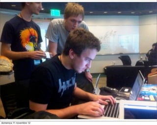 domenica 11 novembre 12
 