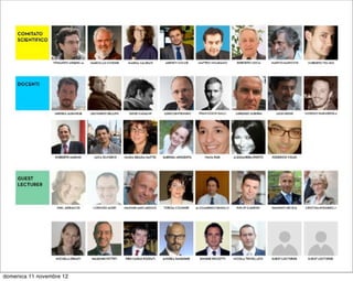 domenica 11 novembre 12
 