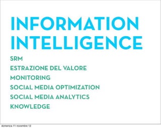 domenica 11 novembre 12
 