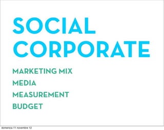 domenica 11 novembre 12
 