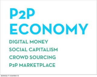 domenica 11 novembre 12
 