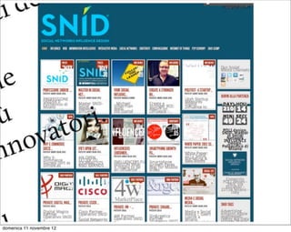 domenica 11 novembre 12
 