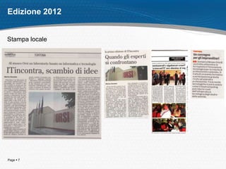 Page  7
Edizione 2012
Stampa locale
 