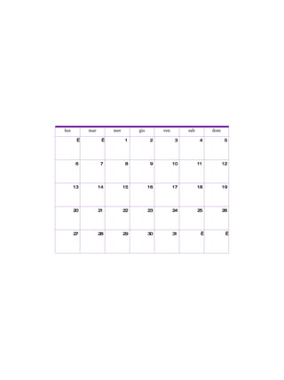 lun mar mer gio ven sab dom     1 2 3 4 5 6 7 8 9 10 11 12 13 14 15 16 17 18 19 20 21 22 23 24 25 26 27 28 29 30 31     