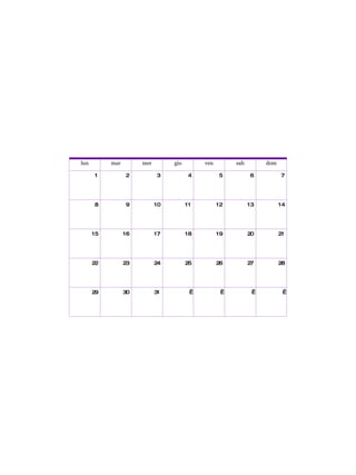 lun mar mer gio ven sab dom 1 2 3 4 5 6 7 8 9 10 11 12 13 14 15 16 17 18 19 20 21 22 23 24 25 26 27 28 29 30 31         