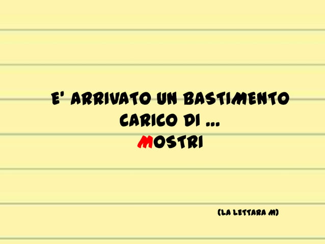 Un Bastimento Carico Di Granchi Riassunto Un bastimento carico di mostri | PPT