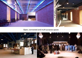 Open, connected and multi-purpose spaces

 