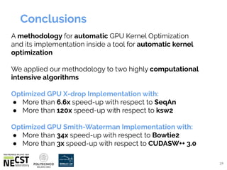 A Methodology for Automatic GPU Kernel Optimization | PDF