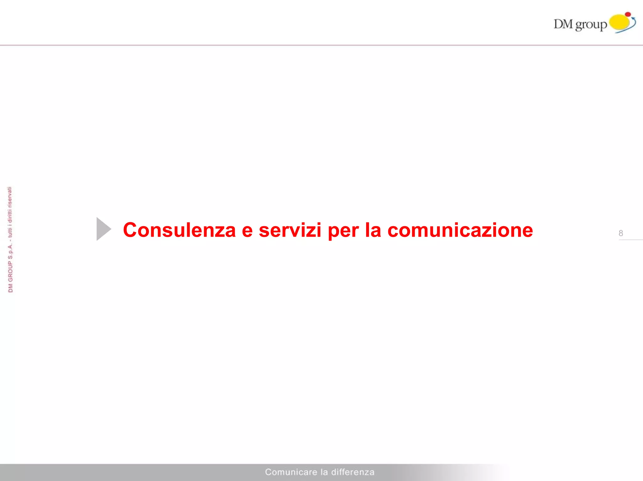 Consulenza e servizi per la comunicazione 