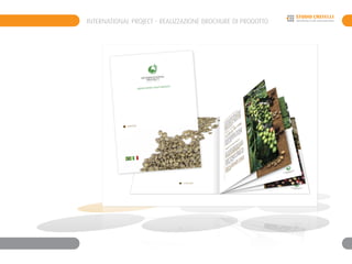 INTERNATIONAL PROJECT - REALIZZAZIONE BROCHURE DI PRODOTTO
 