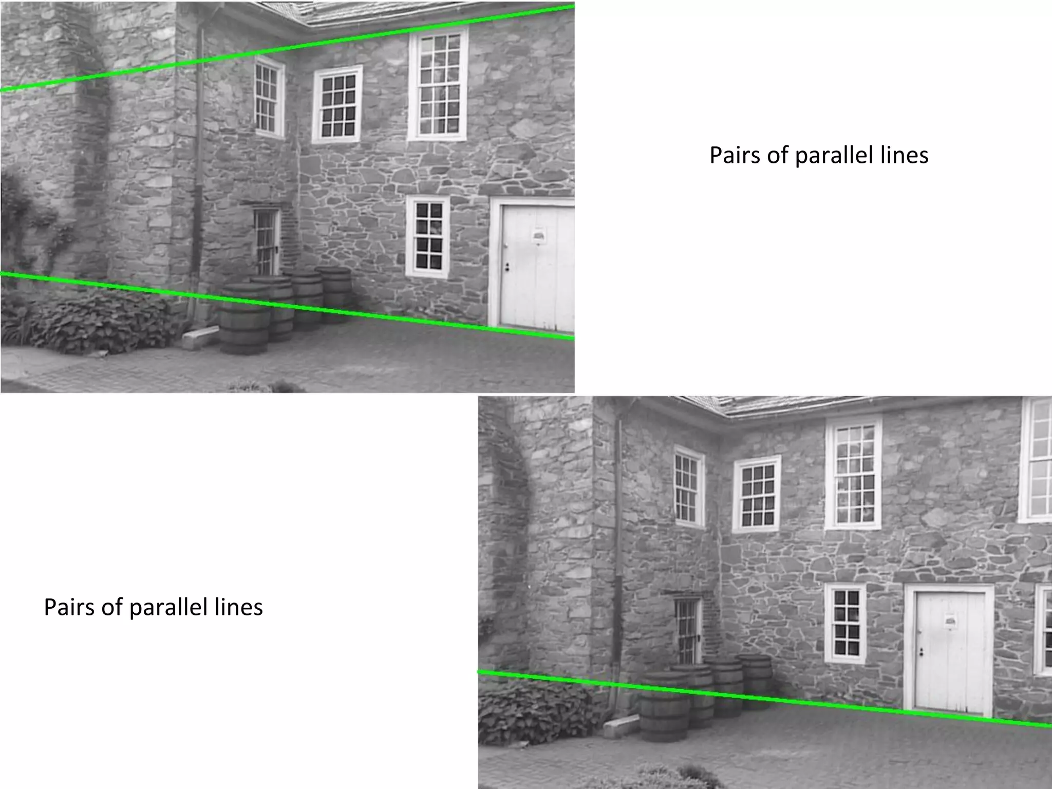 Pairs	
  of	
  parallel	
  lines	
  	
  
Pairs	
  of	
  parallel	
  lines	
  
 