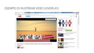 ESEMPIO DI IN-STREAM VIDEO (OVERLAY)
 