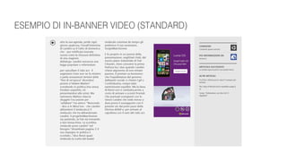 ESEMPIO DI IN-BANNER VIDEO (STANDARD)
 