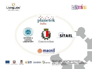 <Testo slide> 
DECISION & CONTROL 
LABORATORY  