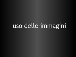 uso delle immagini 
