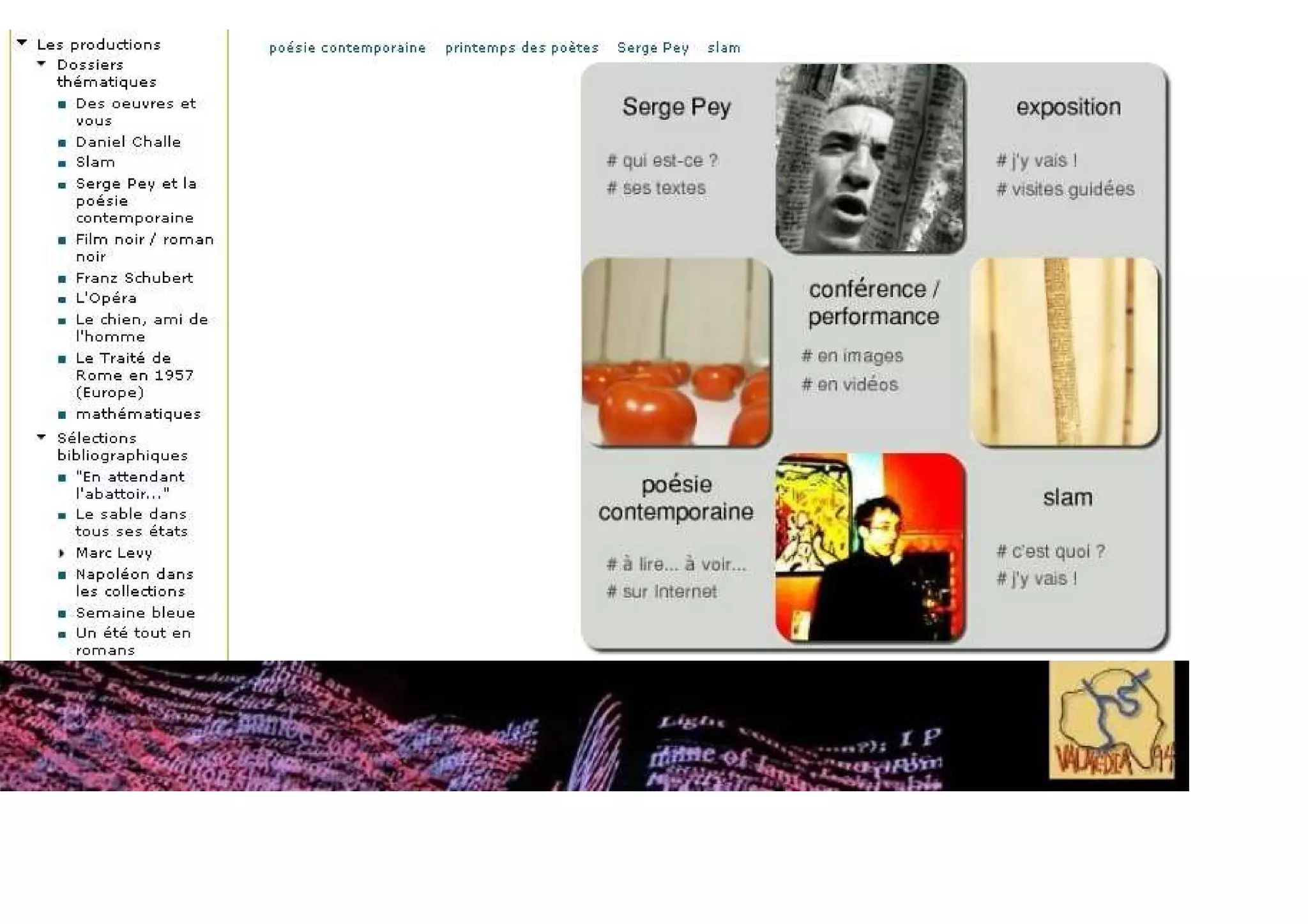 Les bibliotheques : de la societe de l'information a la société de la connaissance