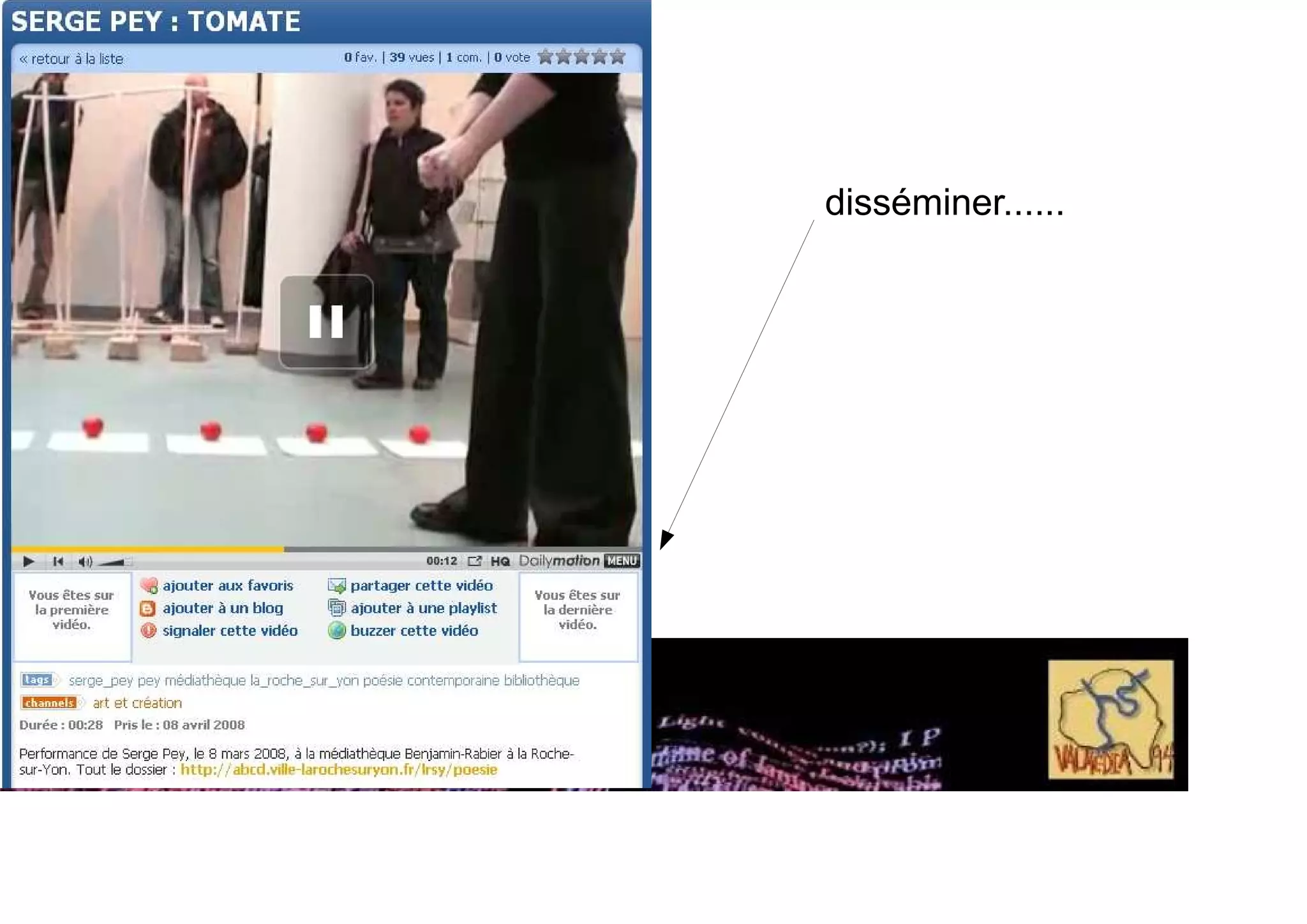 Les bibliotheques : de la societe de l'information a la société de la connaissance