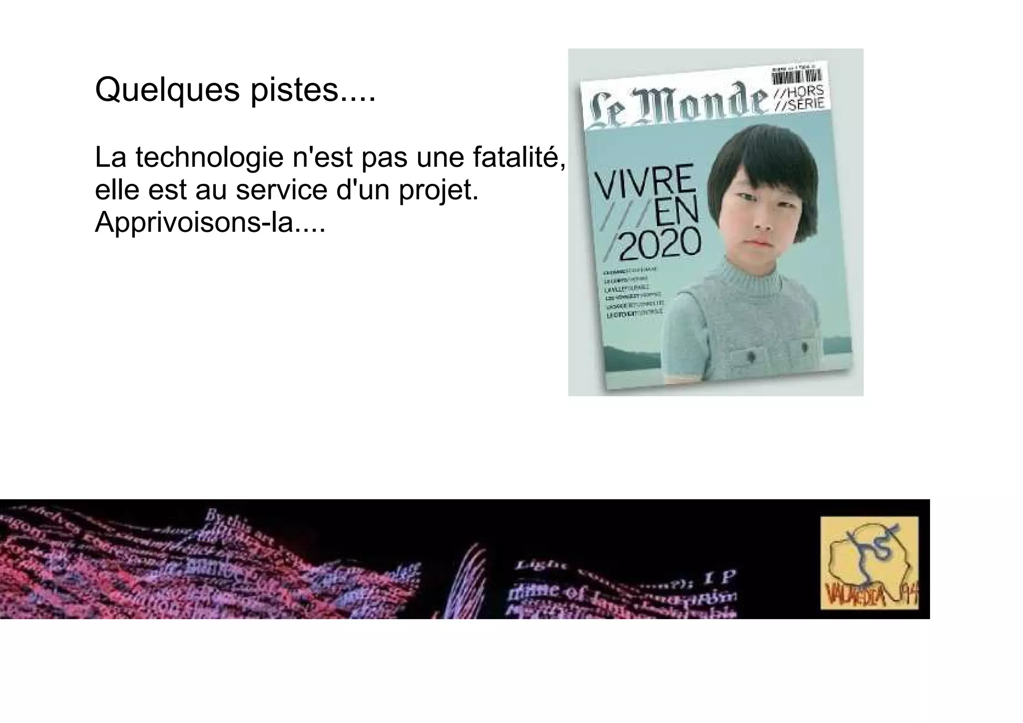 Les bibliotheques : de la societe de l'information a la société de la connaissance