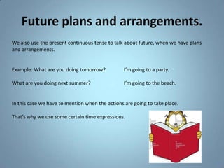 Present continuous | PPTX