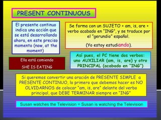 Present continuous | PPTX