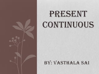 Present Continuous | PPTX