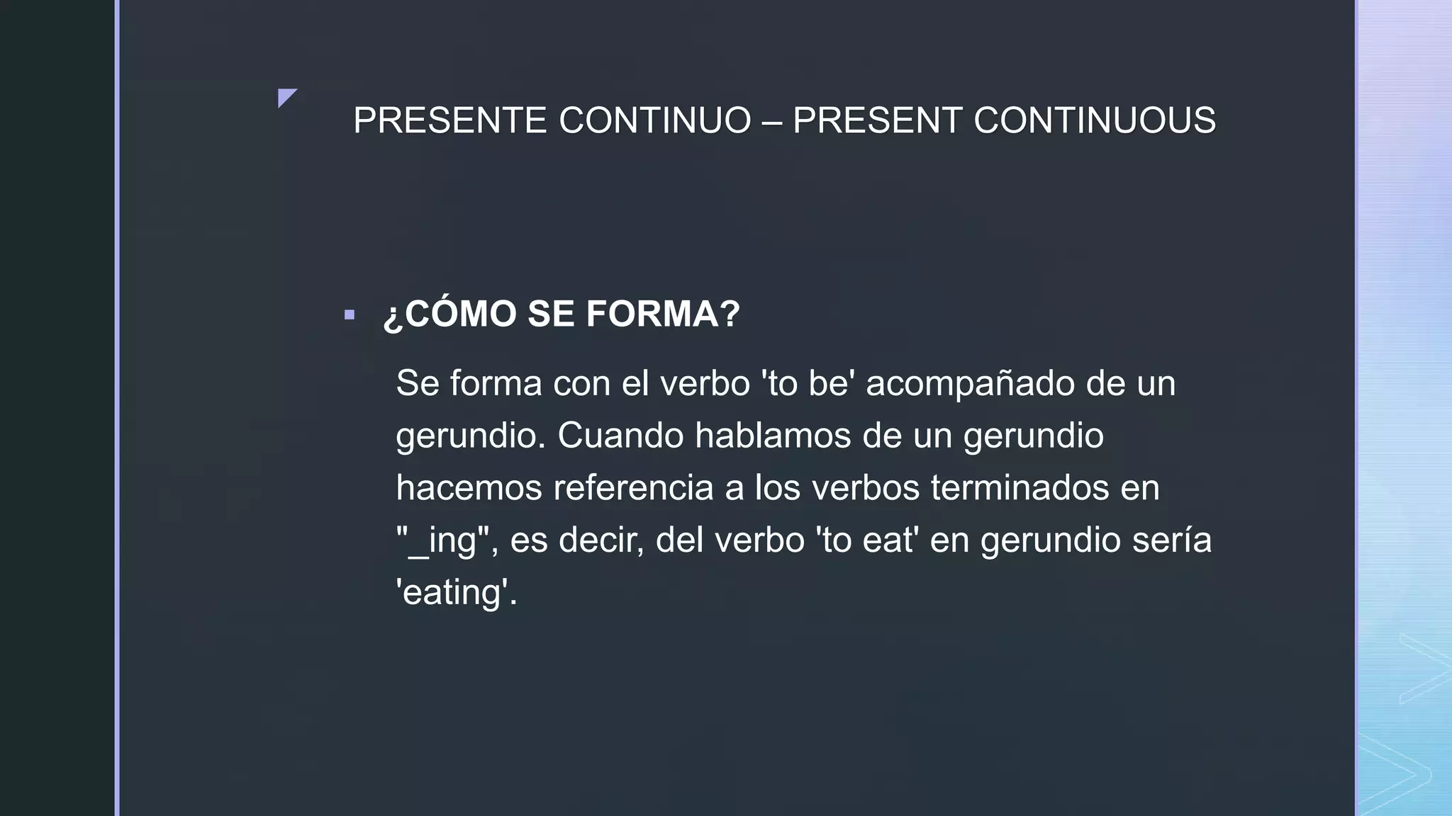 Present continuous | PPTX