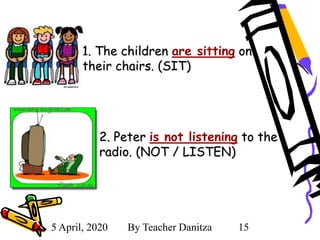 Present Continuous for kids | PPT