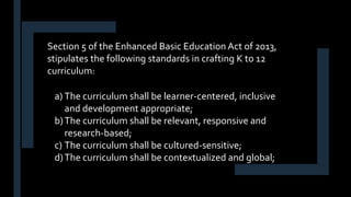 THE ENHANCED BASIC EDUCATION ACT OF 2013 (K TO 12) | PPTX
