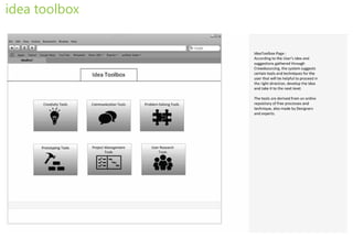 idea toolbox
 
