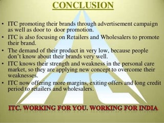 presentation on ITC