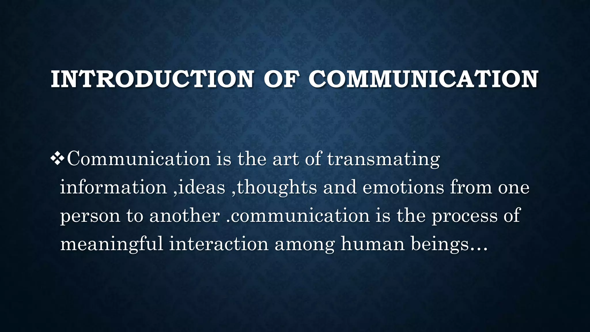 Types of communication | PPT