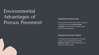 Innovative Porous Pavement Solutions for Sustainable Urban Stormwater ...