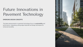 Innovative Porous Pavement Solutions for Sustainable Urban Stormwater ...