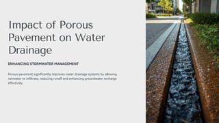 Innovative Porous Pavement Solutions for Sustainable Urban Stormwater ...