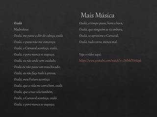 Presente do subjuntivo