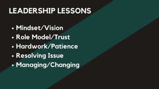 BUDDHA - Leadership Lessons.